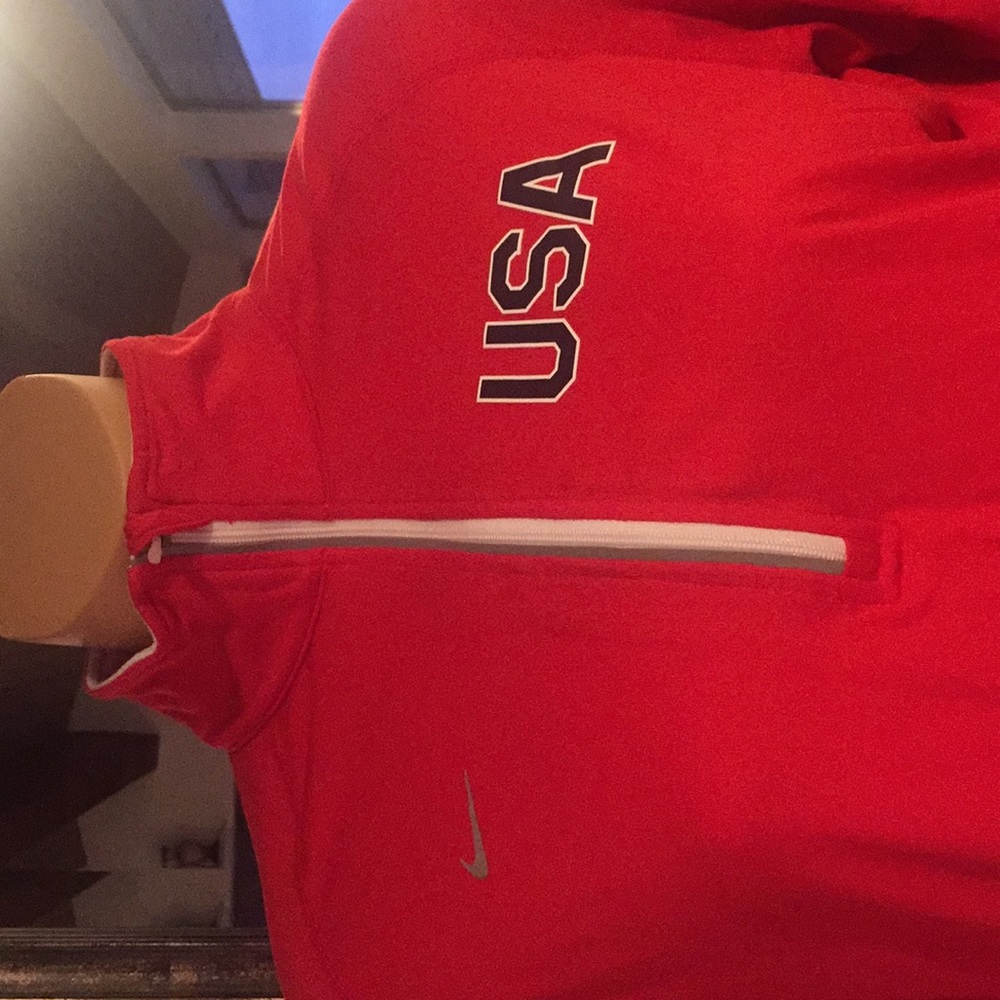🇺🇸Nike NWOT USA 1/4 pullover long sleeve